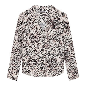 Mint Velvet Leopard Print Long Sleeve Shirt